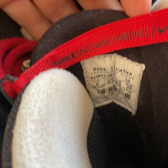 Rare Nike Sbowboard Boots Zoom Force 1 Size 6 - Picture 6 of 8